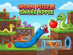 Laro Worm Puzzle: Snake Apple