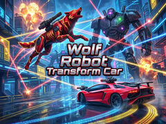 Laro Wolf Robot Transform Car