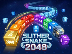 Laro Slither Snake 2048