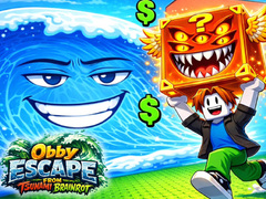 Laro Obby Escape from Tsunami Brainrot