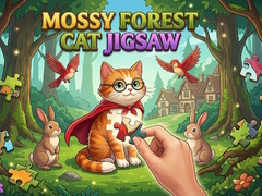Laro Mossy Forest Cat Jigsaw