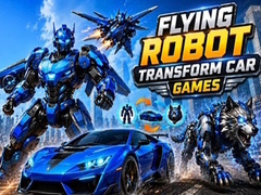 Laro Flying Robot Transform Car Games