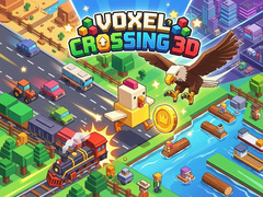 Laro Voxel Crossing 3D