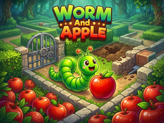 Laro Worm and Apple