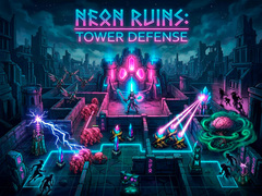 Laro Neon Ruins: Tower Defense