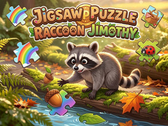 Laro Jigsaw Puzzle: Raccoon Jimothy 