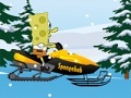 Laro Spongebob Snowmobile