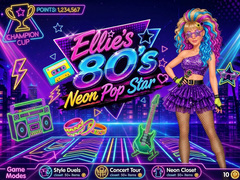 Laro Ellie’s 80’s Neon Pop Star