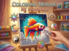 Laro Coloring Mosaic by Symbols