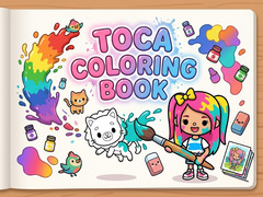 Laro Toca Coloring Book