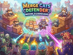 Laro Merge Cats Defender: Meow Guardians