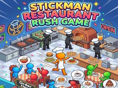 Laro Stickman Restaurant Rush Game