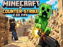 Laro Minecraft Counter Strike: 2.5D FPS