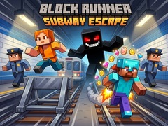 Laro Block Runner: Subway Escape