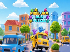 Laro Pixel Jam Bus Puzzle