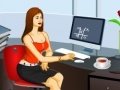 Laro Office Slacking: Anna in the Office