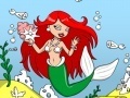 Laro Mermaid Aquarium Coloring Game