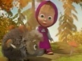 Laro Masha and the hedgehog