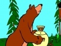 Laro Masha and the Bear: The tea from a samovar
