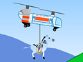 Laro Mayor and helicopter