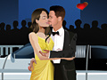 Laro Angelina and Brad Kissing