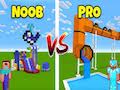 Mga larong Noob vs Pros na nilalaro 
