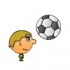 Football laro para sa dalawang