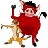 Timon at Pumbaa games 